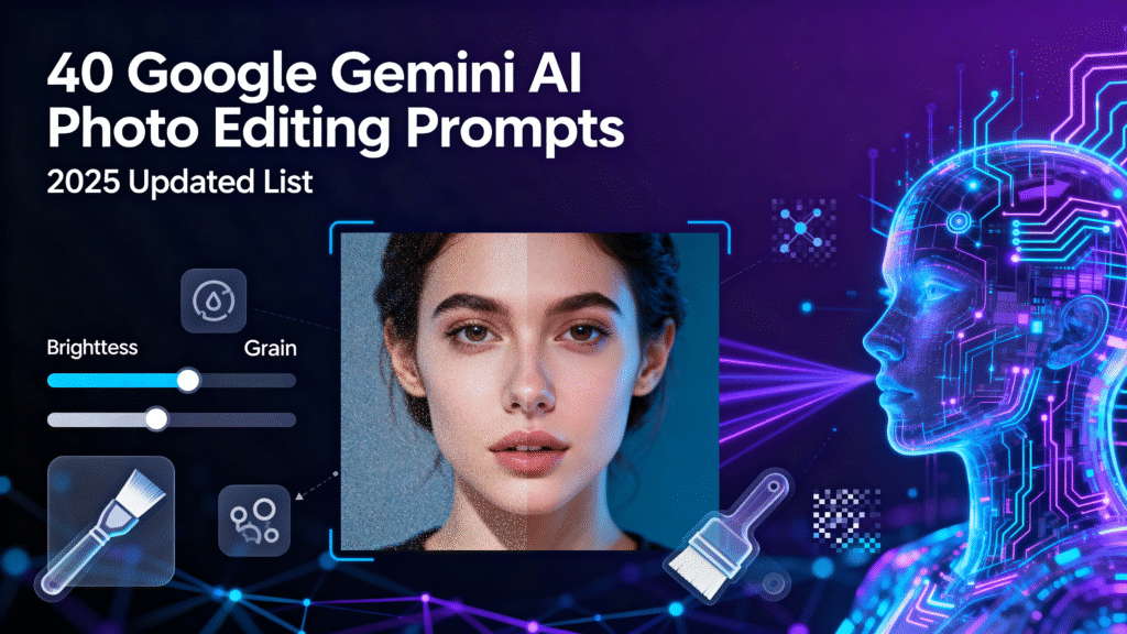 How to Use Gemini’s AI Photo Editing: 40 Prompts for Viral Trends and Creative Ideas