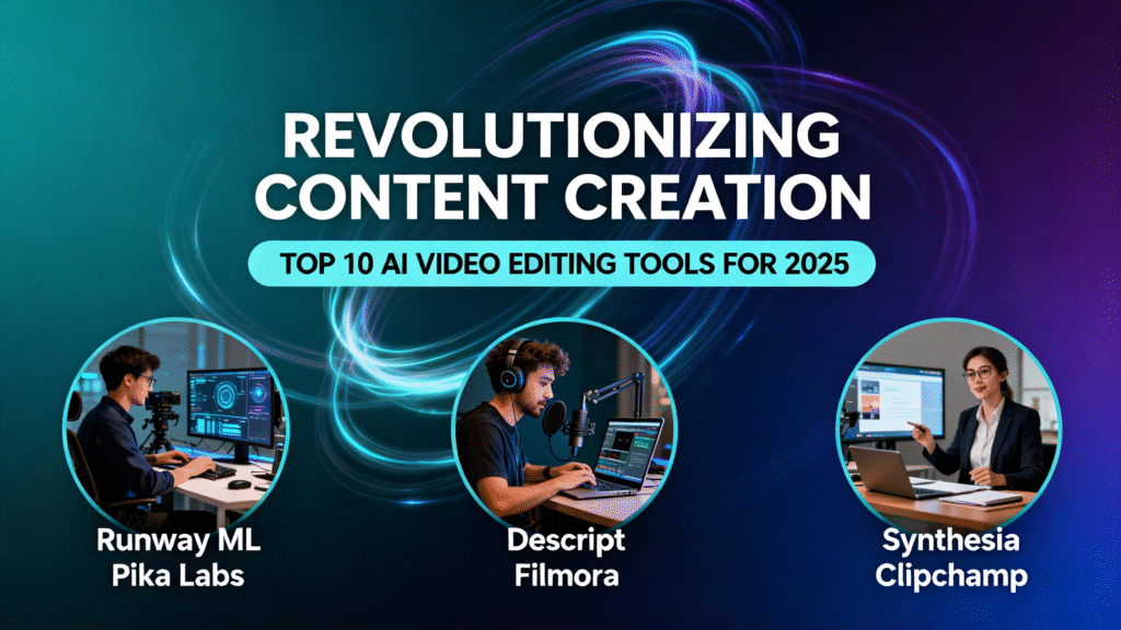Top 10 AI Video Editing Tools You Must Try in 2025