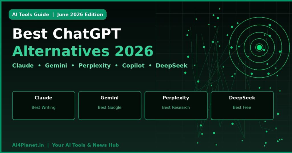 Best ChatGPT Alternatives in 2026: Claude, Gemini, Perplexity, Copilot and DeepSeek Compared